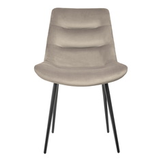 Стул chester (bradexhome) бежевый 54x82x61 см.
