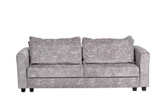 Диван трехместный раскладной серый marco (garda decor) серый 225x92x102 см.