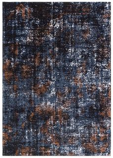 Ковер flame rusty blue (carpet decor) коричневый 160x230 см.