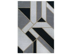 Ковер gatsby black (carpet decor) серый 160 см.