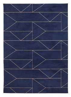 Ковер marlin indigo (carpet decor) синий 230x160 см.