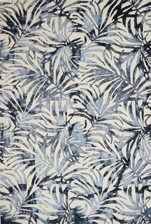 Ковер botanica blue 160х230 (carpet decor) голубой 230x160 см.