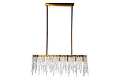 Люстра tiara 90*35*55 (garda decor) прозрачный 35x55x90 см.