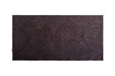 Полотенце диана коричневое 70*140 (garda decor) коричневый 70x140 см.