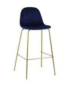 Стул барный валенсия (stoolgroup) синий 42x100x34 см.