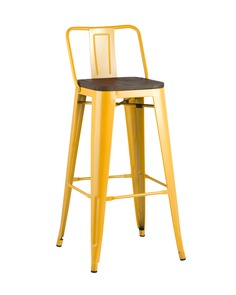 Стул барный tolix wood (stoolgroup) желтый 43x97x43 см.