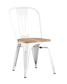 Стул tolix wood (stoolgroup) белый 45x84x51 см.