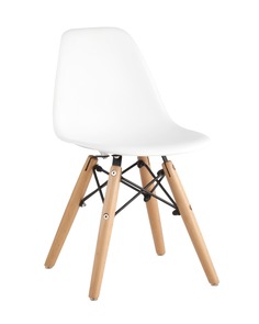 Стул детский eames wood (stoolgroup) белый 34x54x38 см.