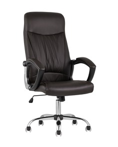 Кресло руководителя topchairs tower (stoolgroup) коричневый 63x112x70 см.