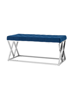 Банкетка инсигния (stoolgroup) синий 99x46x46 см.