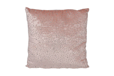 Подушка декоративная с бусинками розовая (garda decor) розовый 45x45 см.