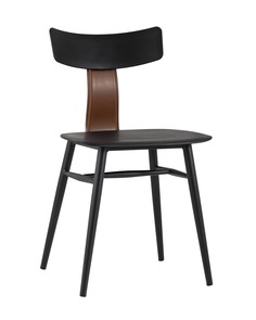 Стул ant (stoolgroup) черный 42x77x48 см.