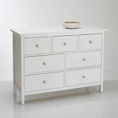 Комод широкий enza (laredoute) белый 109x80x41 см.