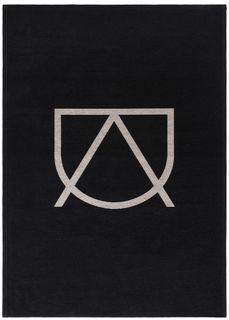 Ковер sgnum black (carpet decor) черный 160x230 см.
