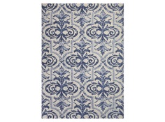 Ковер ashiyan navy (carpet decor) синий 160x230 см.