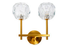 бра deco m (garda decor) прозрачный 27x23x13 см.
