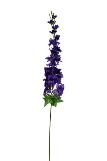 дельфиниум синий (garda decor) синий 86 см.