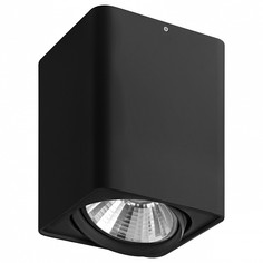 Накладной светильник monocco (lightstar) черный 14x20x14 см.