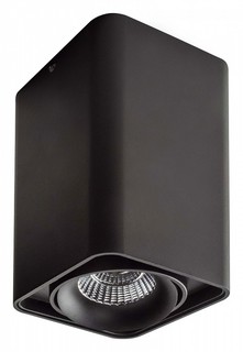Накладной светильник monocco (lightstar) черный 10x17x10 см.