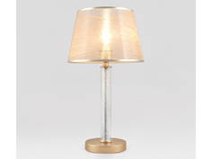 Настольная лампа alcamo (eurosvet) золотой 32 см.