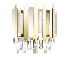 Накладной светильник runa (odeon light) золотой 29x30x16 см.