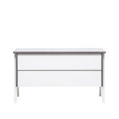 Комод сканди (leset) белый 110x62x45 см.