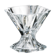 Конфетница на ножке metropolitan (crystalite bohemia) прозрачный