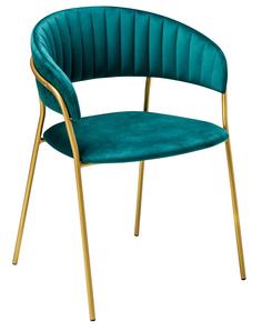 Кресло portman aquamarin gold (r-home) зеленый 54x78x52 см.