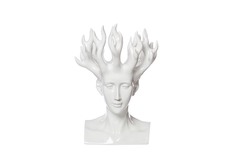 Статуэтка фантазия (garda decor) белый 31x46x31 см.