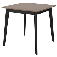 Стол marcel (bradexhome) черный 80x76x80 см.