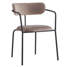 Стул ant (bradexhome) бежевый 58x79x54 см.