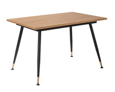 Стол месси (r-home) коричневый 140x75x80 см.