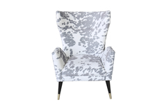 Кресло (garda decor) серый 76x109x83 см.