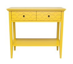 Консоль friz yellow (mak-interior) желтый 90x84x41 см.