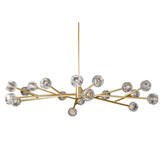 Люстра boule de cristal (mak-interior) золотой 150x45x150 см.