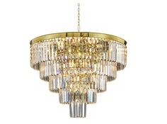 Дизайнерские люстры и светильники odeon 5 rings gold (mak-interior) золотой 80x60x80 см.