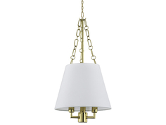 Подвесная люстра ocular (mak-interior) золотой 30x38x30 см.