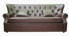 Диван tesco (mak-interior) коричневый 225x97x86 см.