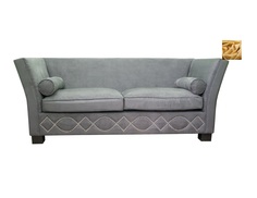 Диван volte grey желтый (mak-interior) желтый 227x85x96 см.
