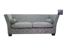 Диван volte grey темно-серый (mak-interior) серый 227x85x96 см.