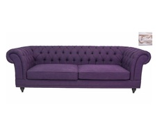 Диван neylan purple розовый (mak-interior) розовый 240x72x98 см.