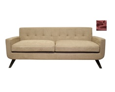 Диван uter красный (mak-interior) красный 208x86x78 см.
