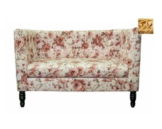 Диван rose flower желтый (mak-interior) желтый 138x86x78 см.
