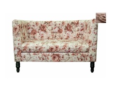 Диван rose flower коричневый (mak-interior) коричневый 138x86x78 см.