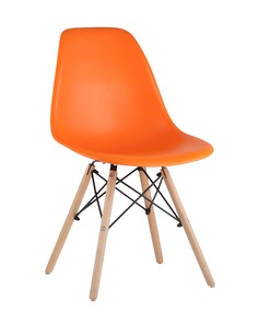 Стул eames wood (stoolgroup) оранжевый 46x81x53 см.