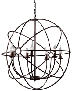 Люстра потолочная foucault s orb crystal nude (mak-interior) черный 67 см.