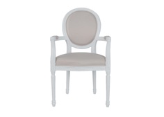 Стул с подлокотниками diella beige (mak-interior) бежевый 57x99x57 см.
