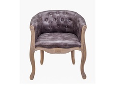 Низкое кресло kandy (mak-interior) серый 62x72x62 см.
