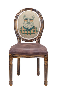 Стул volker brown bear ver.2 (mak-interior) коричневый 50x100x54 см.