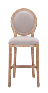 Барный стул filon mocca old (mak-interior) серый 50x120x55 см.